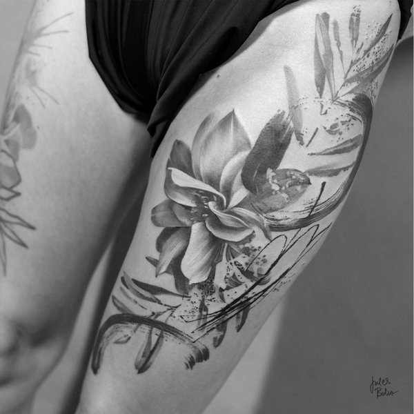 Watercolor Tattoo by Jules Boho